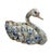 1970s Mid 20th Century Shard Ware Blue and White Porcelain Mosaic Swan For Sale - Image 5 of 8