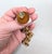 Vintage 1970 Signed Napier Book Piece Goldtone "Wedding Bell" Charm Bracelet For Sale - Image 11 of 11