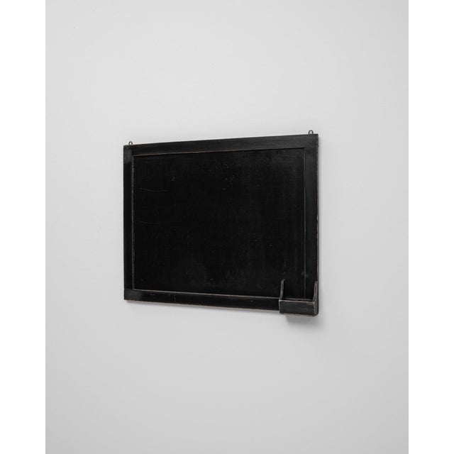 Rustic 20th Century France Wooden Chalkboard For Sale - Image 3 of 18
