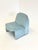 Artifort Vintage Alky Chair in Baby Blue Velvet by Anonima Castelli for Artifort, 1970s For Sale - Image 4 of 15