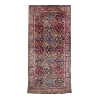 Antique Persian Kerman Rug, 11'03 X 23'06 For Sale