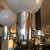 1970s Vintage Chrome and Wood 5 Socket Hanging Light Fixture Chandelier For Sale - Image 4 of 8