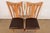 Late 20th Century Charles Rennie Mackintosh Style Arts & Crafts Inlaid Oak High Back Side Chairs or Dining Chairs, Pair For Sale - Image 5 of 12