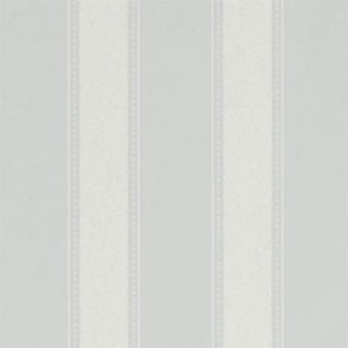 Sanderson Sonning Stripe Wallpaper in Powder Blue For Sale