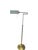 Vintage Brass Bankers Floor Lamp with Articulated Arm, 1960s For Sale - Image 12 of 18