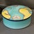 The Vintage Tiffany Trinket Box with a "World Discovery" Map pattern is a luxurious decorative collectible from the...