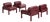 Model 54 Lounge Chairs by Gae Aulenti for Knoll, 1970s, Set of 4 For Sale