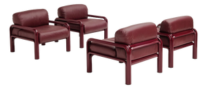 Model 54 Lounge Chairs by Gae Aulenti for Knoll, 1970s, Set of 4