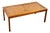 Scandinavian Coffee Table in Teak and Copper, 1960s For Sale