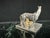 Late 20th Century Silver and Gold-Tone Horse and Foal Figurine on Base For Sale - Image 9 of 11