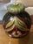 Small Art Nouveau Majolica Lampshade with Raised Floral Decoration, 1890s, in Very Good conditions. Designed 1890 to 1919...