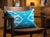 1990s Handwoven Silk Ikat Lumbar Cushion Cover For Sale - Image 10 of 10