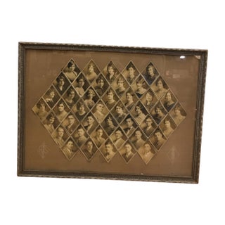 1928 Ottoville High School Class Photo, Framed For Sale