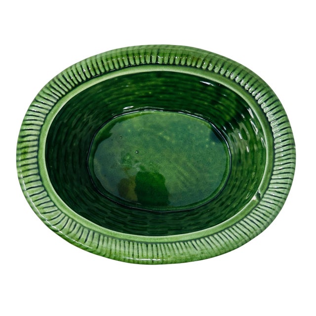 Vintage Portuguese Secla Majolica Fruit Topiary Basket Tureen For Sale In Tampa - Image 6 of 18