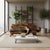 Late 20th Century Freeform Sculptural Organic Modern Wood Sofa Bench For Sale - Image 5 of 15