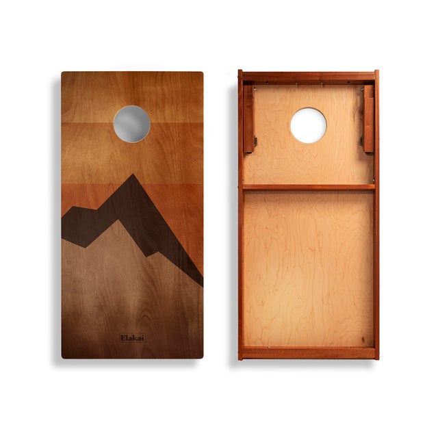 Sleek Angles. Refined Play. The Modern Angle boards bring an architectural edge to a classic game. Bold UV-cured patterns...