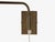 1980s Mid-Century Modern Fagerhults, Articulating Wall Light, Brass, Fabric For Sale - Image 13 of 14