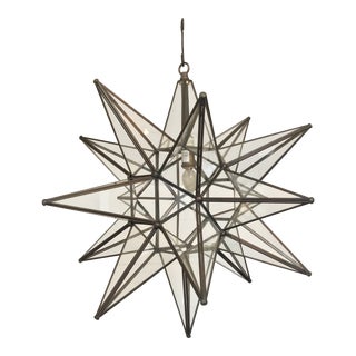 Martha Stewart Living Moravian Star Ceiling Light For Sale