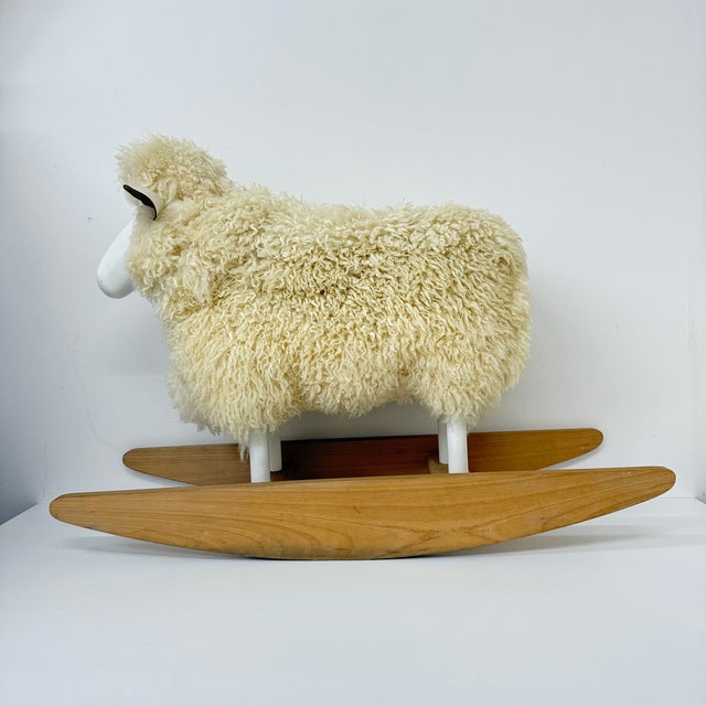 Rocking Sheep by Hanns Peter Krafft for Meier, 1980s For Sale - Image 10 of 18
