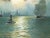 Wood Nautical Oil Painting Alfred S Jensen (1859-1935) For Sale - Image 7 of 11