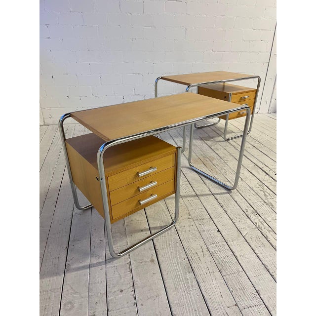 Silver Bauhaus S286 Children's Desk by Marcel Breuer for Thonet, 2000s For Sale - Image 8 of 10
