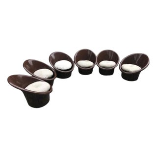 Vintage Chairs from Ikea, 1970s, Set of 6 For Sale