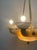 Beautiful original alabaster chandelier from the 1930s. medium sized chandelier. uncracked hand-crafted alabaster; creamy...