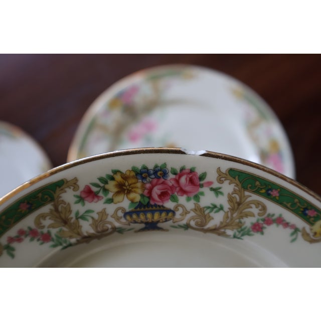 1920s Hass & Czjzek Crown Imperial Czech Porcelain Plates, Set of 11 For Sale - Image 18 of 18