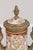 Pair Castilian Porcelain & Bronze French Style Lidded Urns For Sale - Image 13 of 18