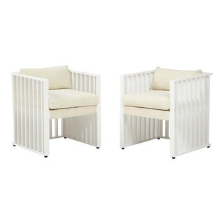 1960's Josef Hoffmann Club Chairs - A Pair For Sale