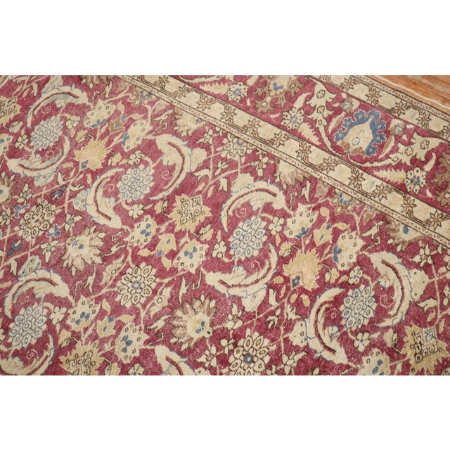 Vintage Zabihi Collection Turkish Room Carpet - 6'5" x 9'7" For Sale In New York - Image 6 of 10