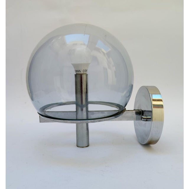 Vintage Space Age Wall Lamp by Gaetano Sciolari, 1970s For Sale - Image 13 of 13