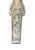 Ancient Egyptian Faience Ushabti New Kingdom, 19th Dynasty (Ca. 1293–1185 b.c.) For Sale - Image 4 of 7