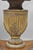 Vintage Italian Neoclassical Style Urn Pedestal Round Marble Side Tables - Pair For Sale - Image 4 of 18