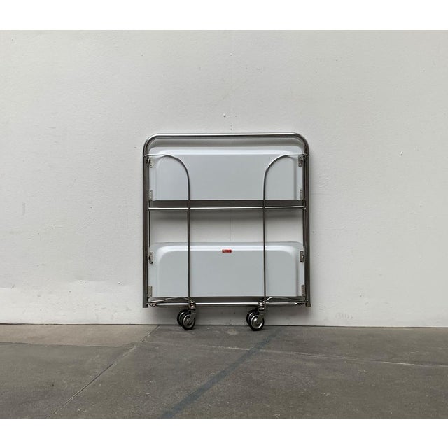 Vintage Foldable Service Cart by Raquer, 1970s For Sale - Image 13 of 18