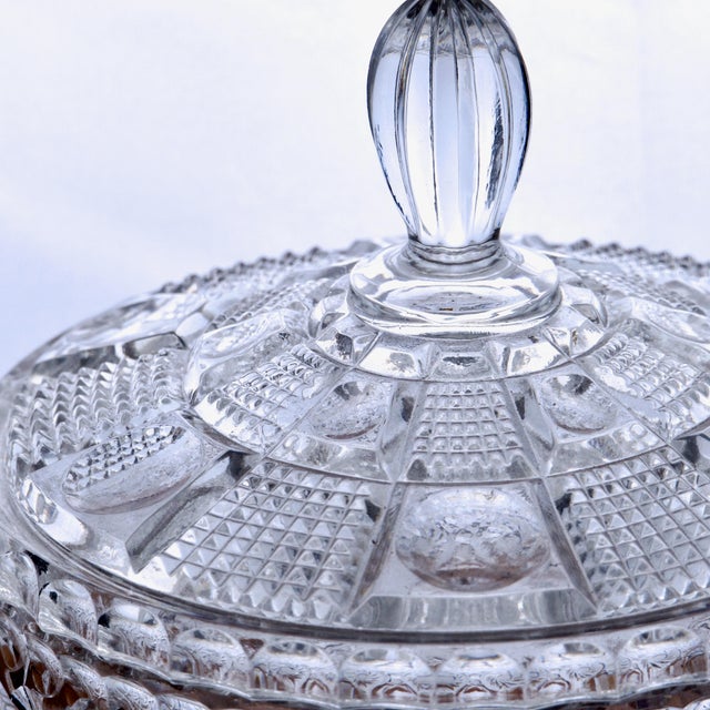 Large Antique Candy Dish, 1910 For Sale - Image 9 of 13
