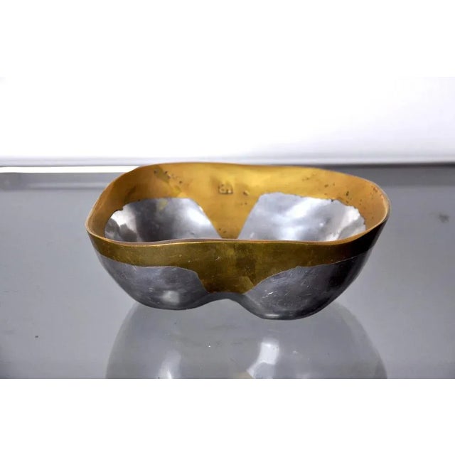 Superb brutalist empty pocket designated and realized by the artist David Marshall around the 80s, spain.structure in...