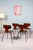 Mid-Century Modern Vintage 3103 Hammer Chairs by Arne Jacobsen for Fritz Hansen, 1960s, Set of 4 For Sale - Image 3 of 18