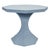 Contemporary Matthew Izzo Home - Octavia 36" Light Blue Rattan Octagonal Side Table For Sale - Image 3 of 7