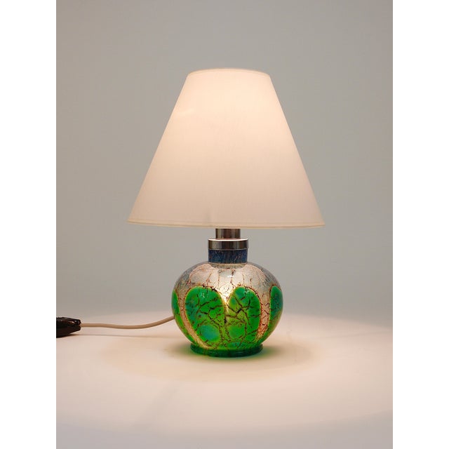 Art Deco German Ikora Table Lamp by Karl Wiedmann for WMF, 1930s For Sale - Image 15 of 18