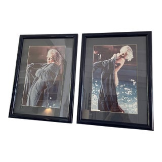 Vintage Marilyn Monroe Hollywood Pool Blue Robe Nude Framed Prints Lawrence Schiller 1962 For Sale