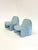 Vintage Alky Chair in Baby Blue Velvet by Anonima Castelli for Artifort, 1970s For Sale - Image 15 of 15