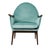 Cox Tubular Metal Outdoor Dining Chairs with Metal Seats from PEL For Sale