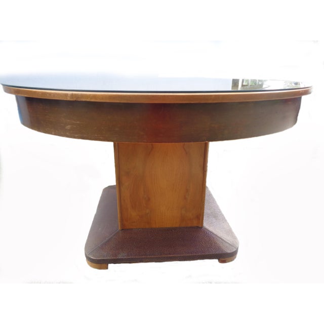 Art Deco 1930s Art Deco Dinning Table For Sale - Image 3 of 8