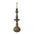 Vintage Brass Candlestick Lamp For Sale