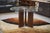 Circular Table with Base Covered in Brown Leather by Tito Agnoli for Matteo Grassi, 1970s For Sale - Image 11 of 11