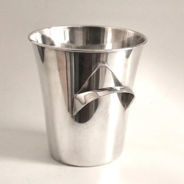 【新作入荷!!】 Vintage Wagenfeld Wilhelm by Cooler Wine Metal Silver-Plated 花瓶・フラワースタンド