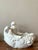 Late 20th Century Vintage Regency Glazed Ceramic Ducks Centerpiece Bowl For Sale - Image 5 of 10