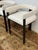 Design Plus Gallery presents a Pair of Cruise Counter Stools from Worlds Away. Perfectly tailored in crisp white...