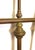 Metal Antique Art Nouveau Brass Full Bed With Scrollwork & Engraved Details, C. 1900 For Sale - Image 7 of 10